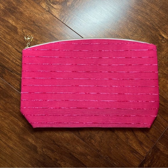 Lancôme Pink Makeup Bag Cosmetics Case New - Picture 1 of 9